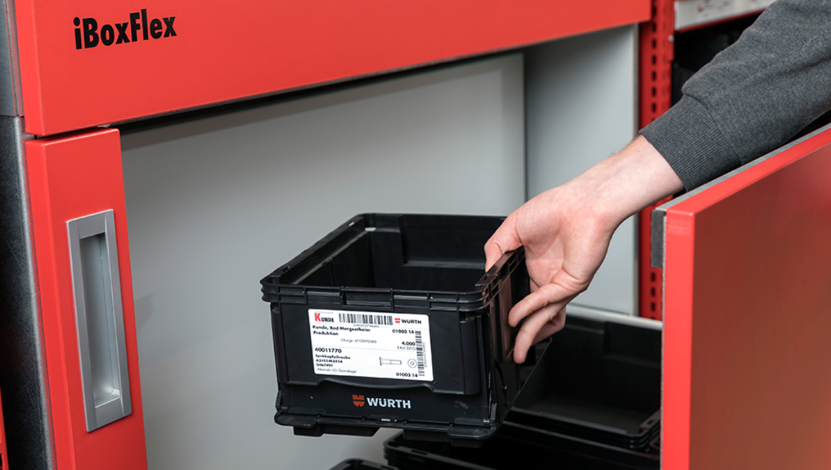 iBOX® La box intelligente pour la gestion des palettes kanban